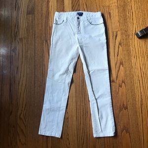 Ralph Lauren girls corduroy White